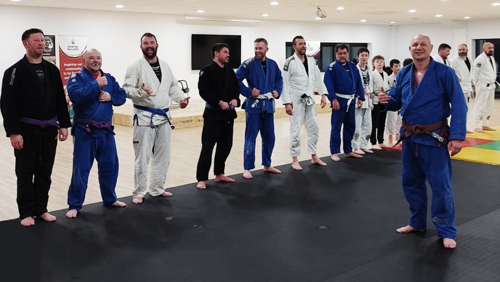 halo BJJ at Wallsend boys club Newcastle 